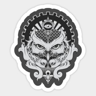 Owl Sticker